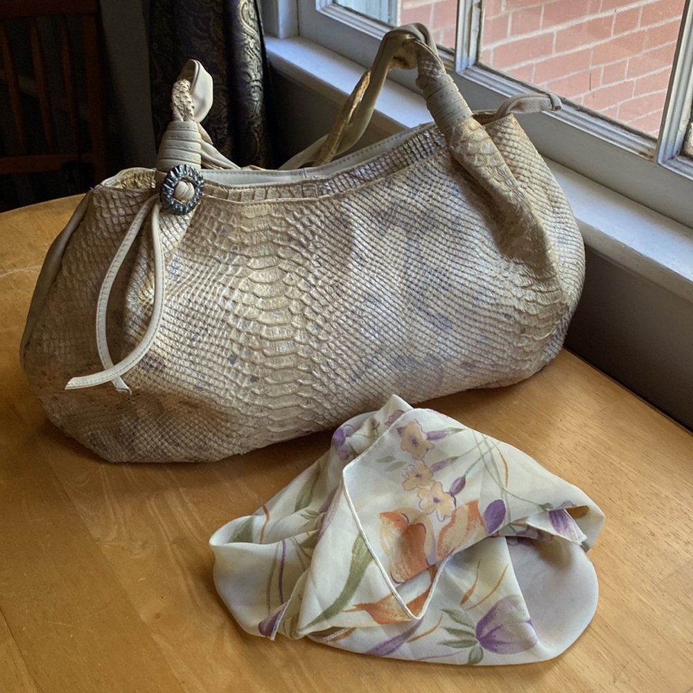 Marco Buggiani Women Leather Bag/Purse Tote MADE IN ITALY